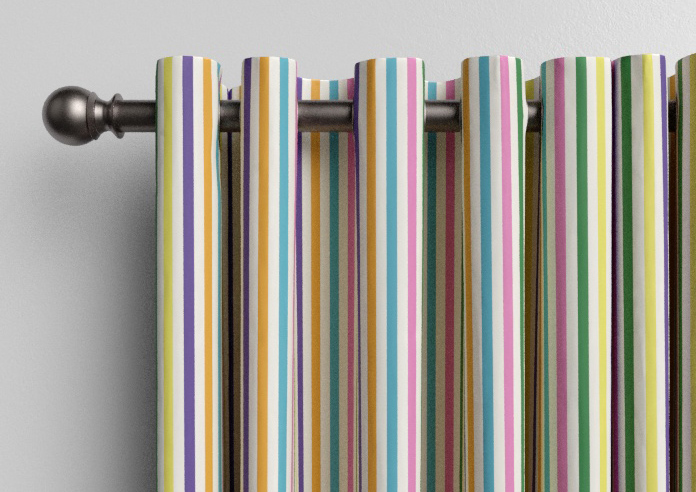 The British Stripe Co. Catherine, Notting Hill No.1 - Made to Measure Curtains - Image 12